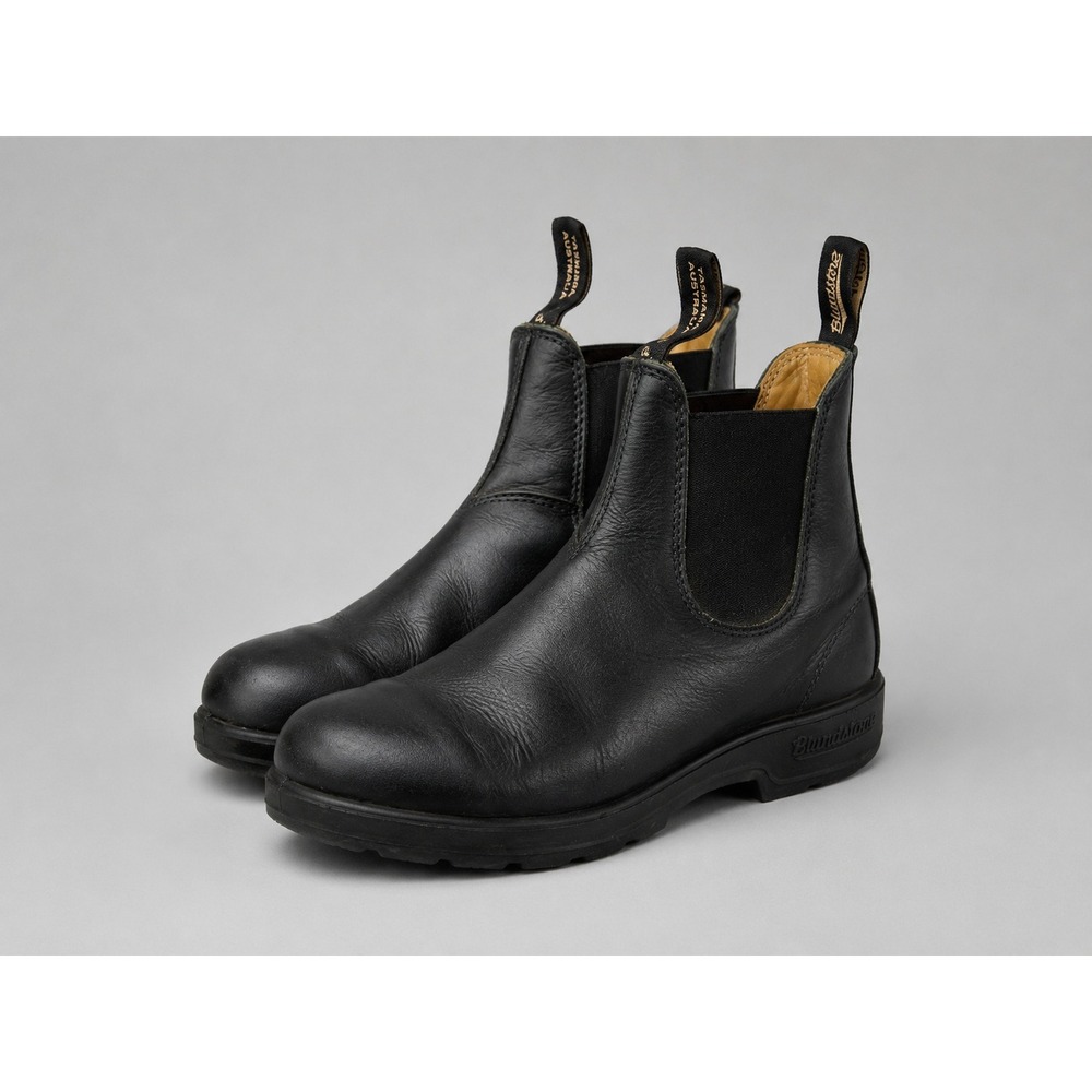 Blundstone 510 Original Chelsea Boots Men 10.5 Black Leather Gorpcore Work Goth